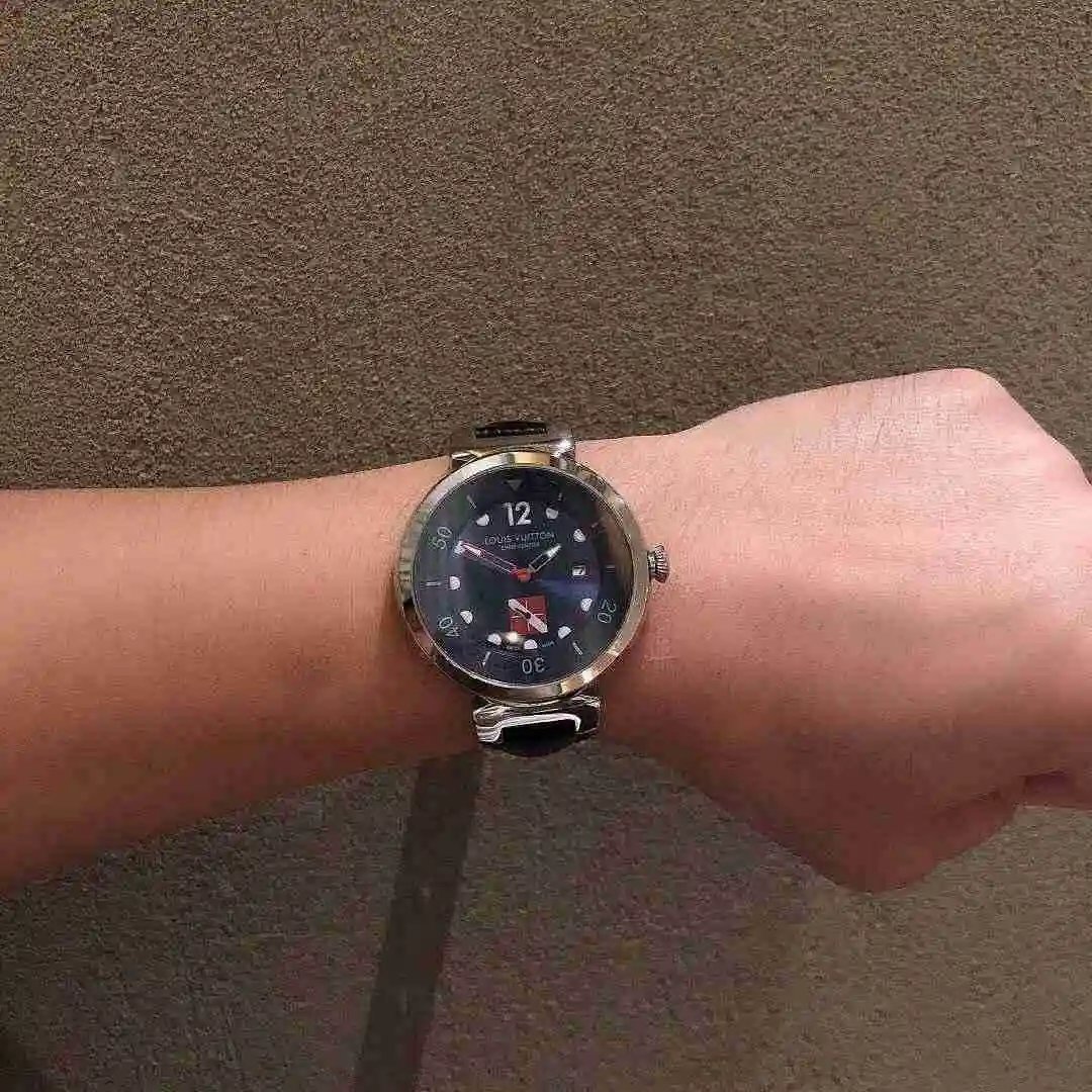 General Watches LV watch for men with original fully automatic mechanical movement, top grade 316 precision steel case with mineral super strong mirror diameter 42mm KK02550 1 view 5