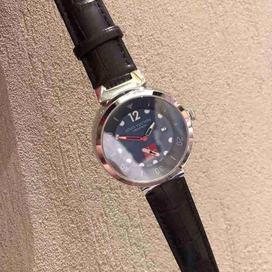 General Watches LV watch for men with original fully automatic mechanical movement, top grade 316 precision steel case with mineral super strong mirror diameter 42mm KK02550 1 view 7