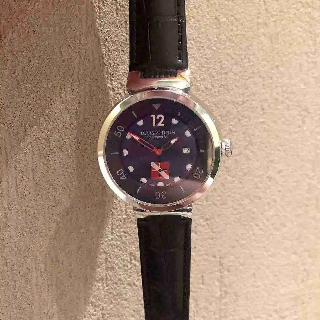 General Watches LV watch for men with original fully automatic mechanical movement, top grade 316 precision steel case with mineral super strong mirror diameter 42mm KK02550 1 view 9