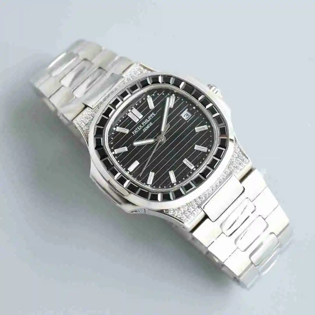 General Watches Patek Philippe Watch Men's Watch Paired with Original Fully Automatic Mechanical Movement Top Grade 316 Precision Steel Case Case with Mineral Super Strong Mirror Diameter 40mm KK014500 view 4