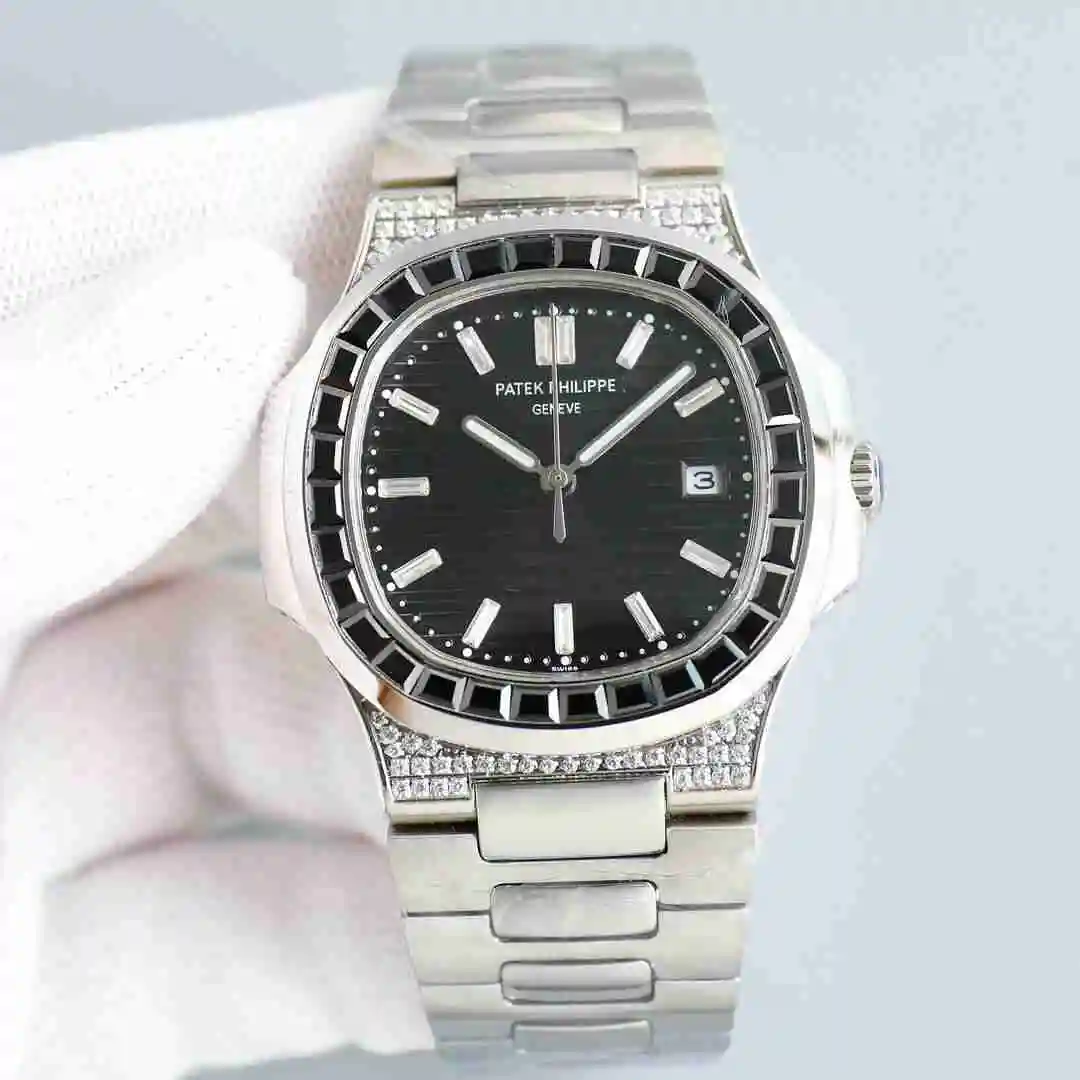 General Watches Patek Philippe Watch Men's Watch Paired with Original Fully Automatic Mechanical Movement Top Grade 316 Precision Steel Case Case with Mineral Super Strong Mirror Diameter 40mm KK014500 view 6