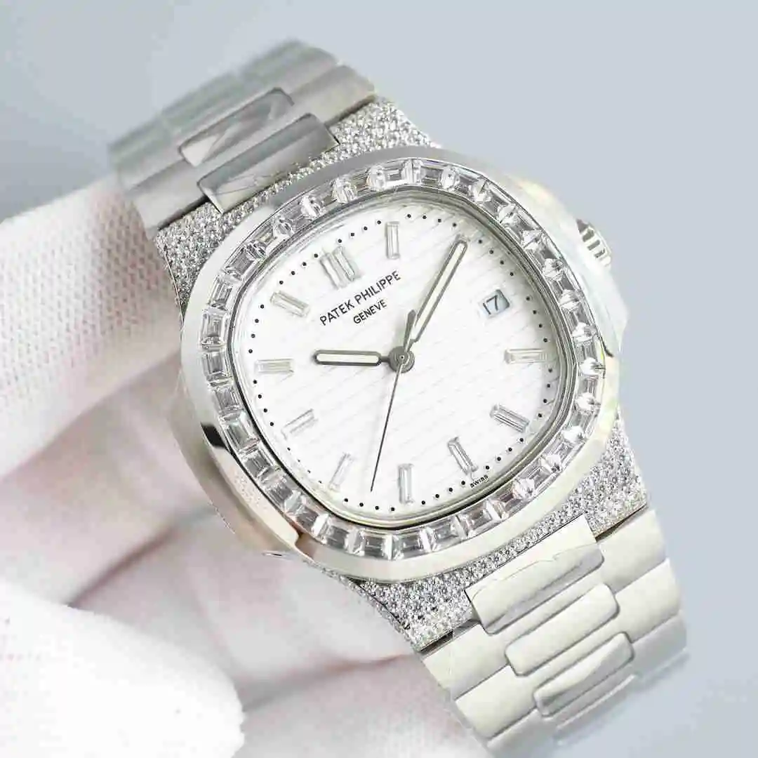 General Watches Patek Philippe Watch Men's Watch Paired with Original Fully Automatic Mechanical Movement Top Grade 316 Precision Steel Case Case with Mineral Super Strong Mirror Diameter 40mm KK014500 view 9
