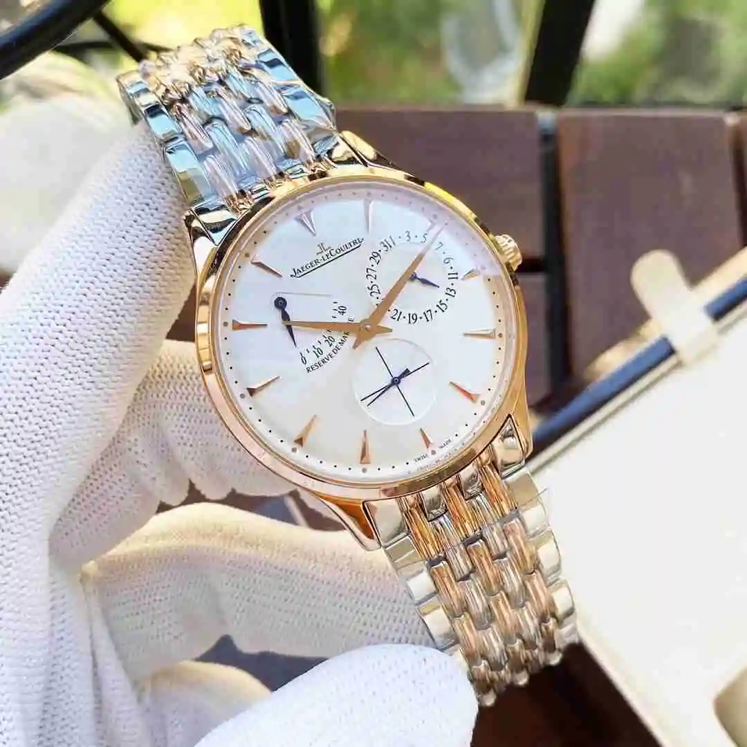 General Watches Jaeger-LeCoultre Jijia Watch Men's Watch Paired with Original Fully Automatic Mechanical Movement Top Grade 316 Precision Steel Case with Mineral Super Strong Mirror Diameter 42mm KK04850 view 7