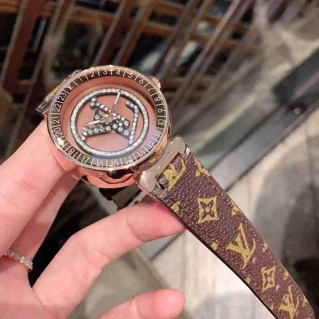 General Watches LV watch for women with original fully automatic mechanical movement, top grade 316 precision steel case with mineral super strong mirror diameter 40mm KK02650 view 4