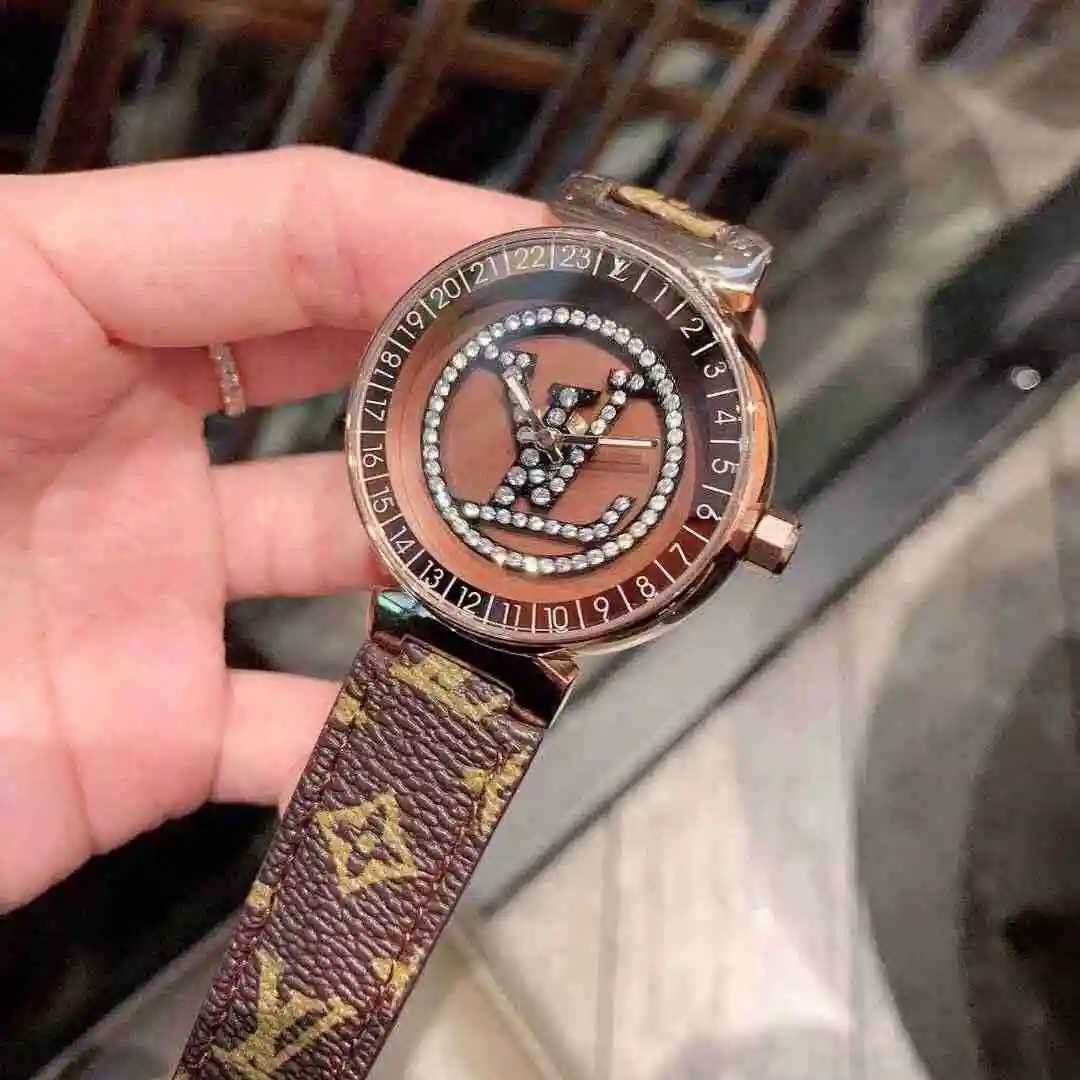 General Watches LV watch for women with original fully automatic mechanical movement, top grade 316 precision steel case with mineral super strong mirror diameter 40mm KK02650 view 7
