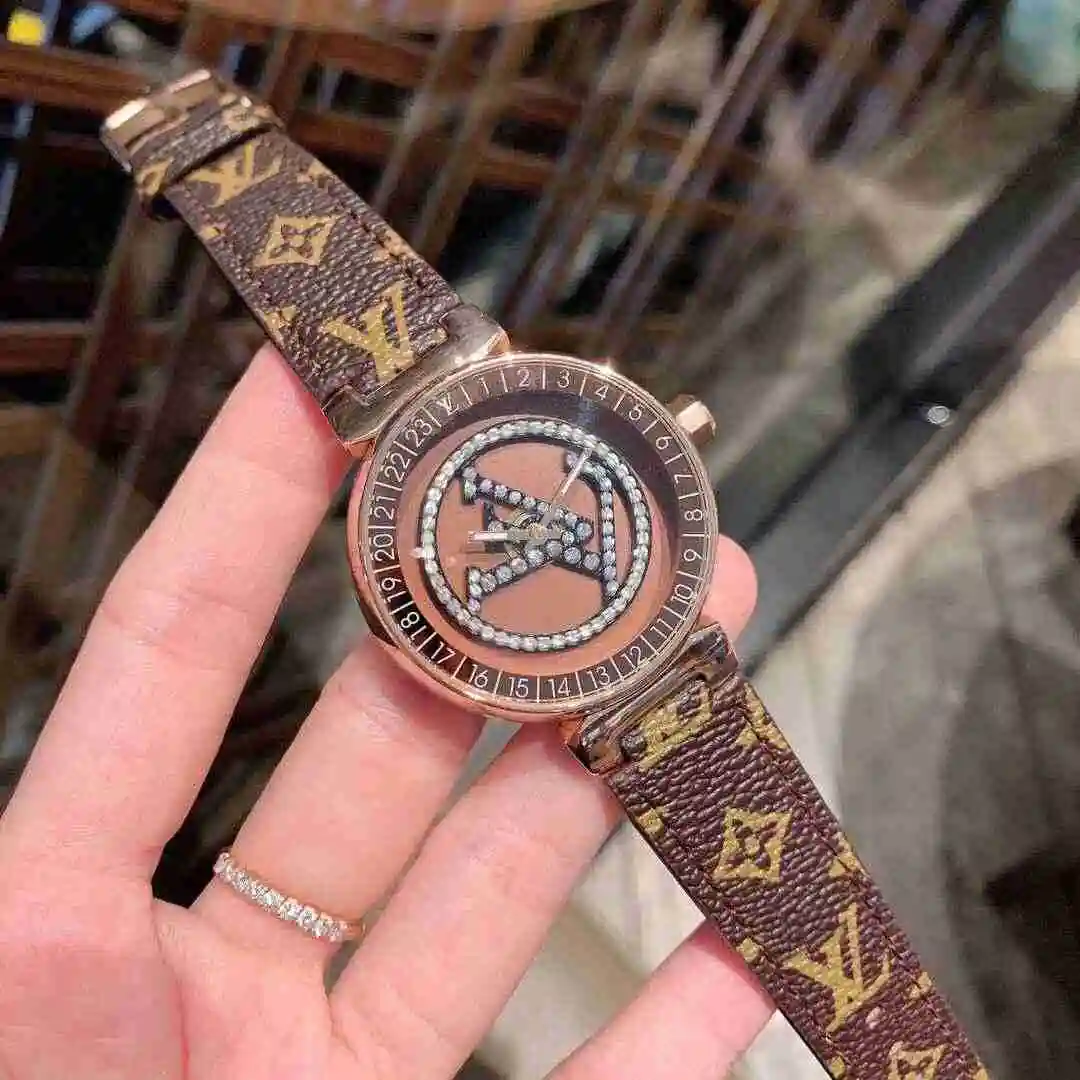 General Watches LV watch for women with original fully automatic mechanical movement, top grade 316 precision steel case with mineral super strong mirror diameter 40mm KK02650 view 8