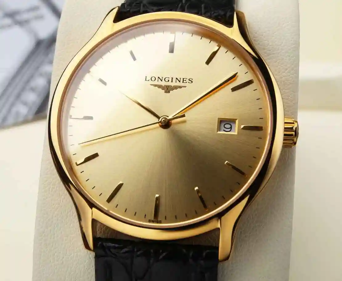 General Watches Longines Watch Men's Watch Paired with Original Fully Automatic Mechanical Movement Top Grade 316 Precision Steel Case with Mineral Super Strong Mirror Diameter 39mm KK04250 1 view 7