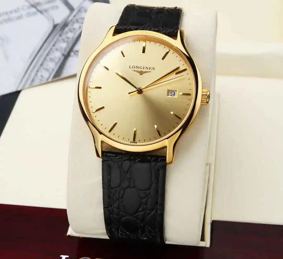 General Watches Longines Watch Men's Watch Paired with Original Fully Automatic Mechanical Movement Top Grade 316 Precision Steel Case with Mineral Super Strong Mirror Diameter 39mm KK04250 1 view 8