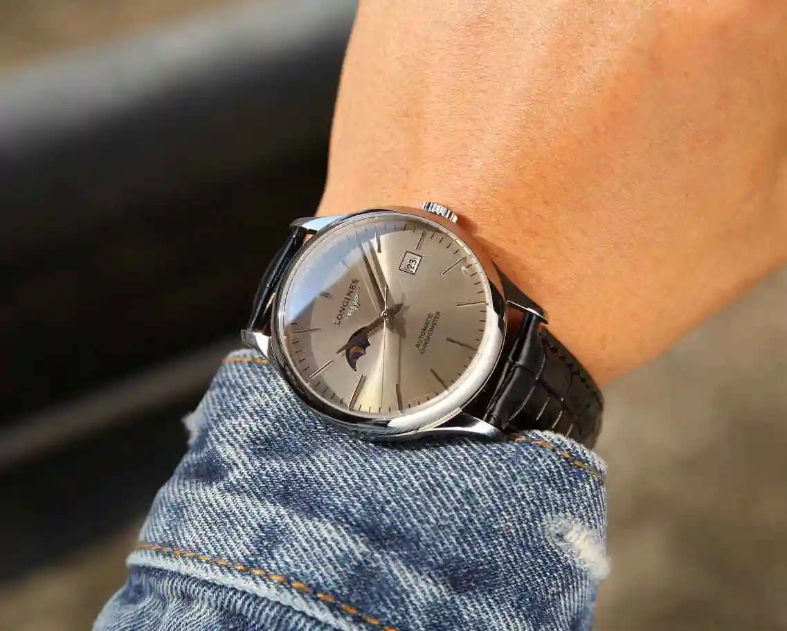 General Watches Longines Watch Men's Watch Paired with Original Fully Automatic Mechanical Movement Top Grade 316 Precision Steel Case with Mineral Super Strong Mirror Diameter 40mm kk06550 2 view 5