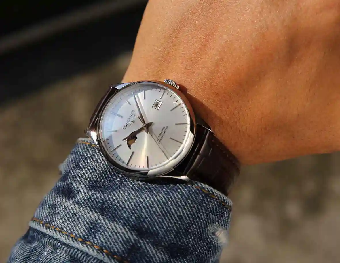 General Watches Longines Watch Men's Watch Paired with Original Fully Automatic Mechanical Movement Top Grade 316 Precision Steel Case with Mineral Super Strong Mirror Diameter 40mm kk06550 2 view 8