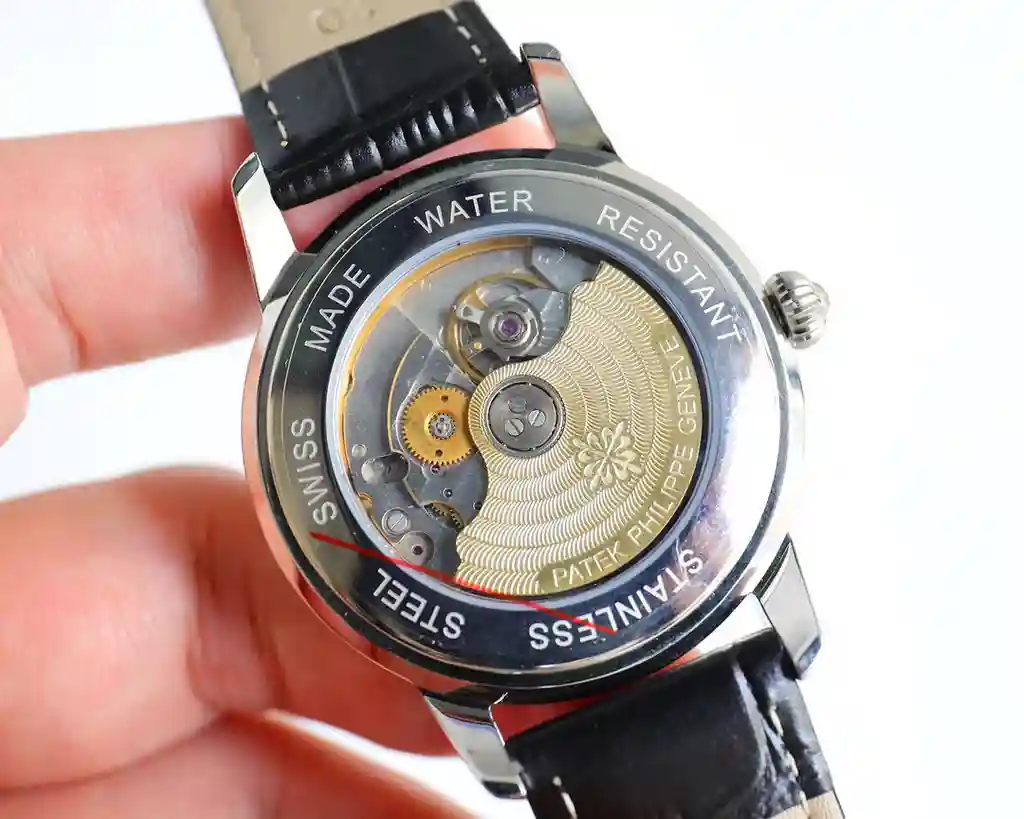 General Watches Patek Philippe Patek@Philippe watch men's watch with original fully automatic mechanical movement top 316 stainless steel case strap mineral super mirror diameter 40mm KK09800 view 3