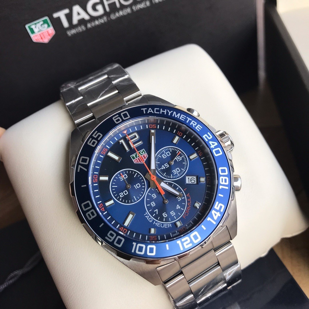 TAG Heuer Formula 1 Stainless Steel Quartz 43mm Watch view 4