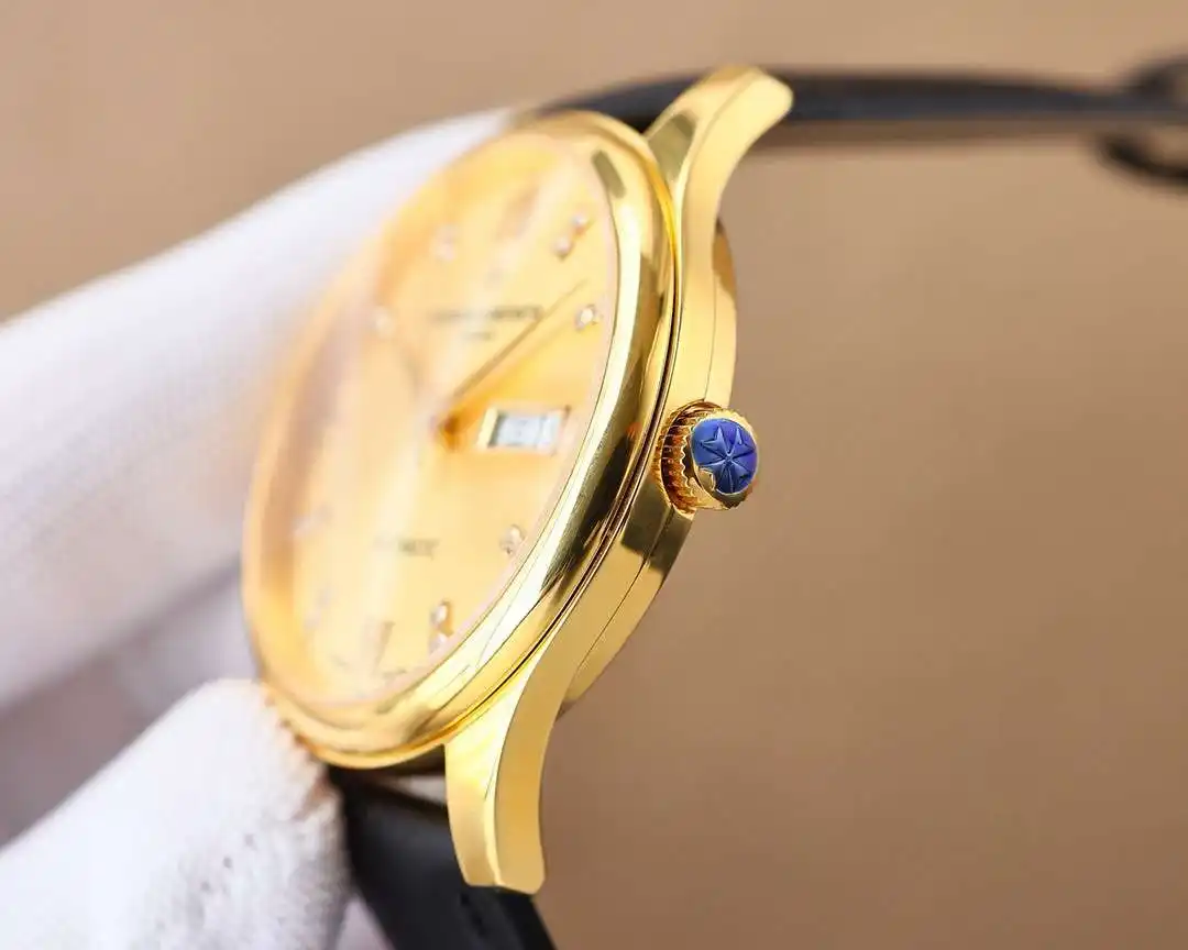 General Watches Vacheron Constantin Watch Jiang@Dun men's watch with original fully automatic mechanical movement, top-grade 316 stainless steel case and strap, mineral super mirror, diameter 40mm KK04550 view 4