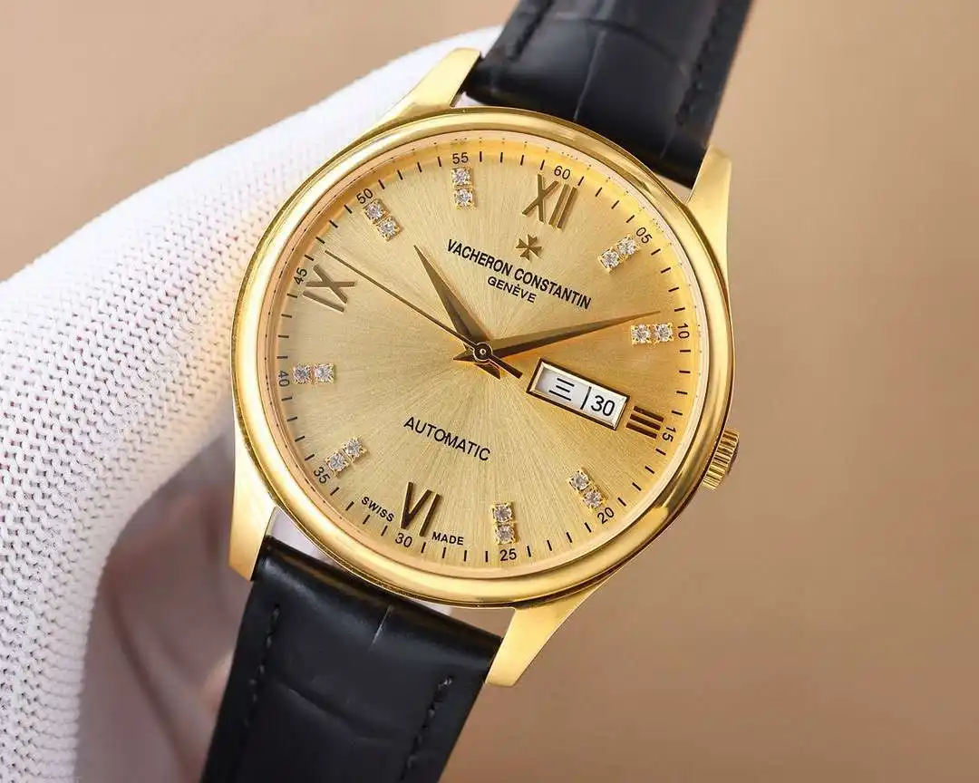 General Watches Vacheron Constantin Watch Jiang@Dun men's watch with original fully automatic mechanical movement, top-grade 316 stainless steel case and strap, mineral super mirror, diameter 40mm KK04550 view 9