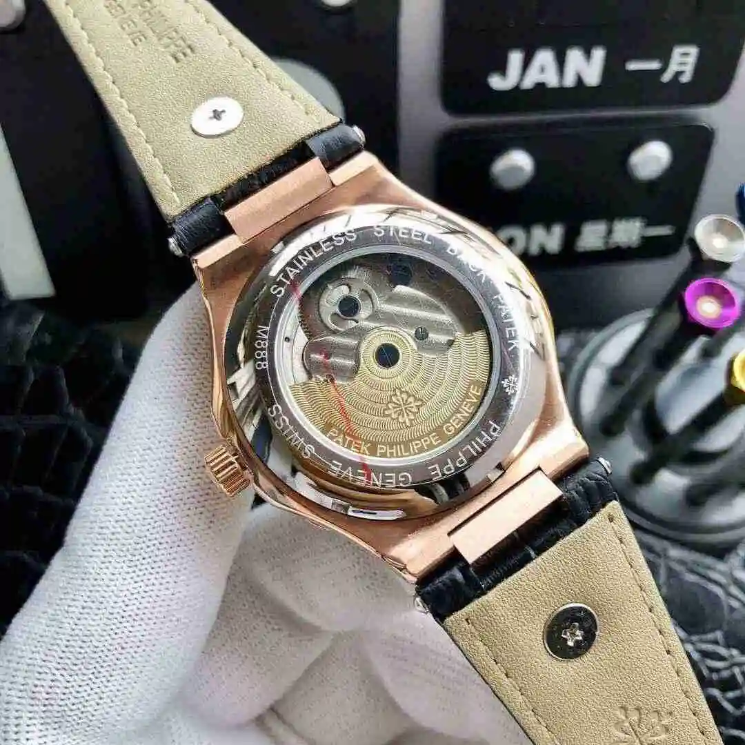 General Watches Patek Philippe Watch Men's Watch Paired with Original Fully Automatic Mechanical Movement Top Grade 316 Precision Steel Case Case with Mineral Super Strong Mirror Diameter 42mm KK05450 view 3