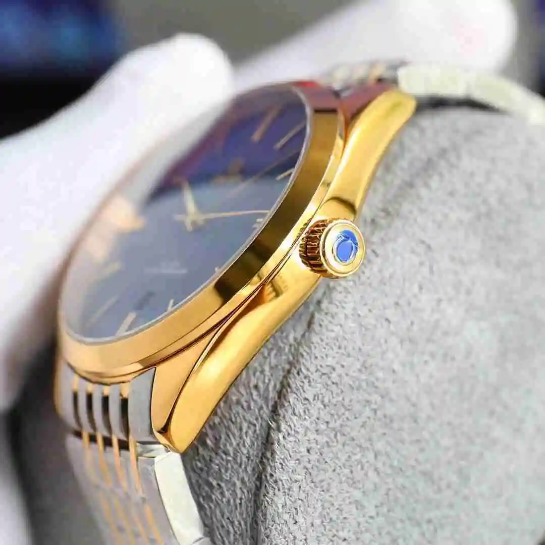 General Watches Omega Watch Men's Watch Paired with Original Fully Automatic Mechanical Movement Top Grade 316 Precision Steel Case with Mineral Super Strong Mirror Diameter 40mm KK05450 view 4