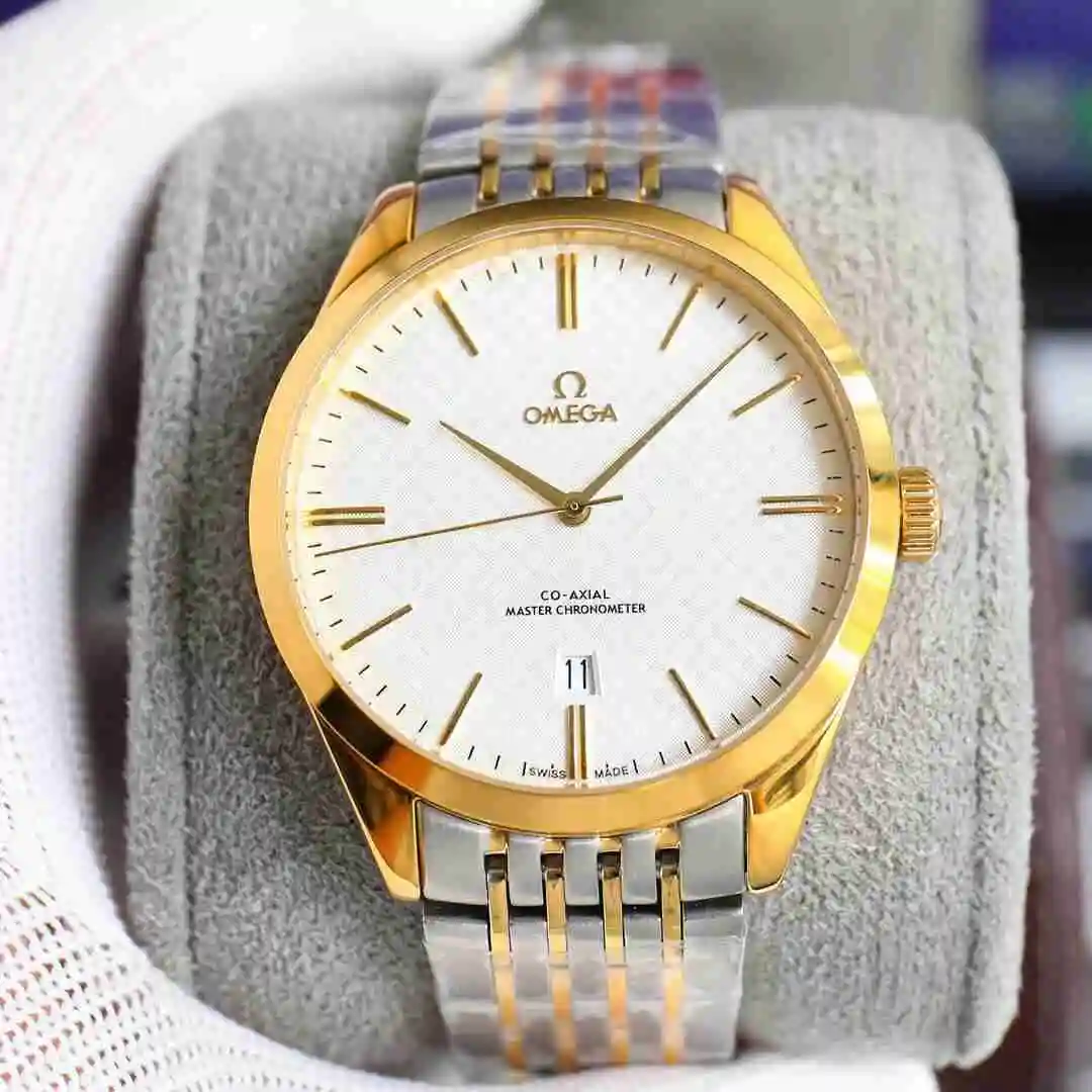 General Watches Omega Watch Men's Watch Paired with Original Fully Automatic Mechanical Movement Top Grade 316 Precision Steel Case with Mineral Super Strong Mirror Diameter 40mm KK05450 view 6