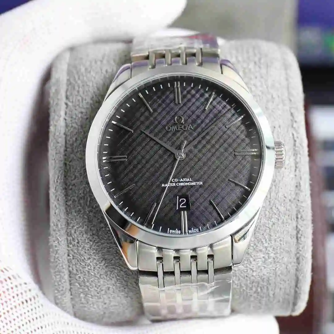 General Watches Omega Watch Men's Watch Paired with Original Fully Automatic Mechanical Movement Top Grade 316 Precision Steel Case with Mineral Super Strong Mirror Diameter 40mm KK05450 view 7