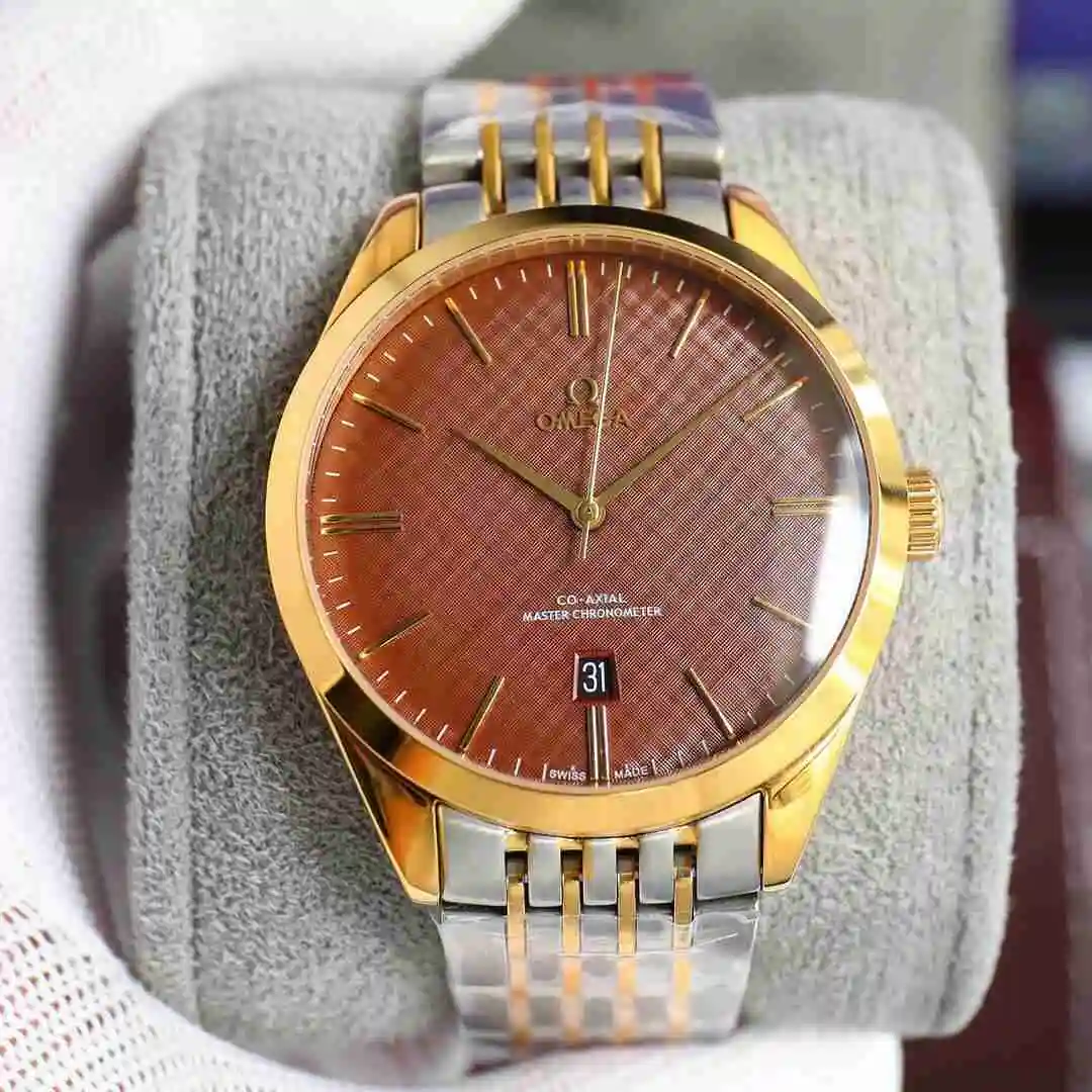 General Watches Omega Watch Men's Watch Paired with Original Fully Automatic Mechanical Movement Top Grade 316 Precision Steel Case with Mineral Super Strong Mirror Diameter 40mm KK05450 view 8