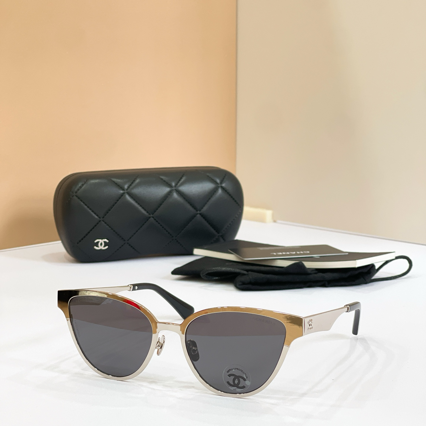 CHANE EL:CH9587 Size 56-16-140 Sunglasses view 4