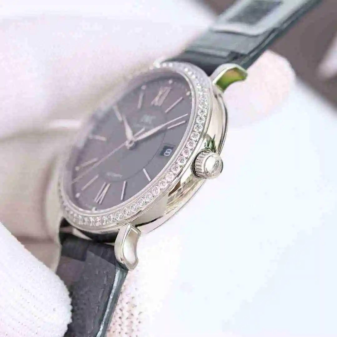 General Watches IWC Wanguo Watch Women's Watch Paired with Original Fully Automatic Mechanical Movement Top Grade 316 Precision Steel Case with Mineral Super Strong Mirror Diameter 37mm kk09800 1 view 4