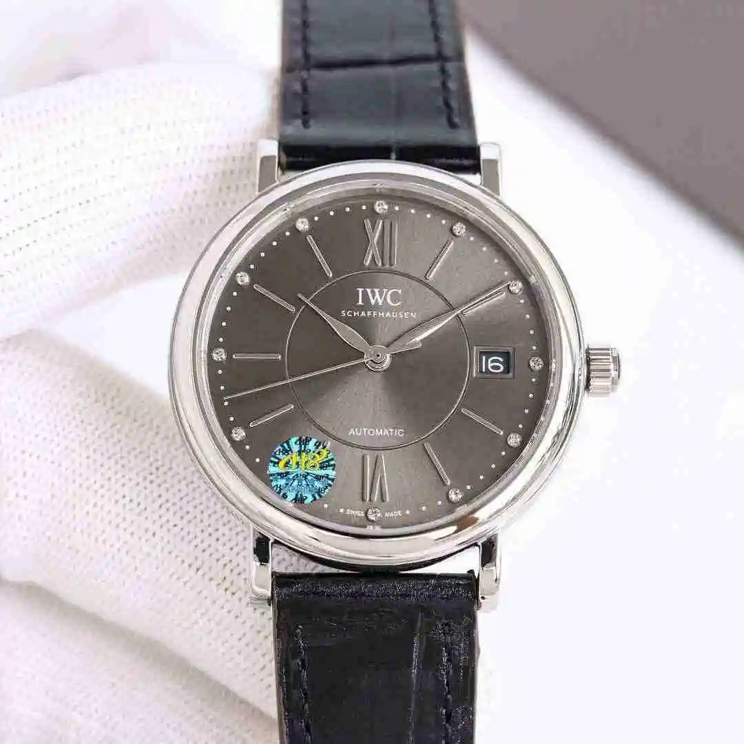 General Watches IWC Wanguo Watch Women's Watch Paired with Original Fully Automatic Mechanical Movement Top Grade 316 Precision Steel Case with Mineral Super Strong Mirror Diameter 37mm kk09800 1 view 7