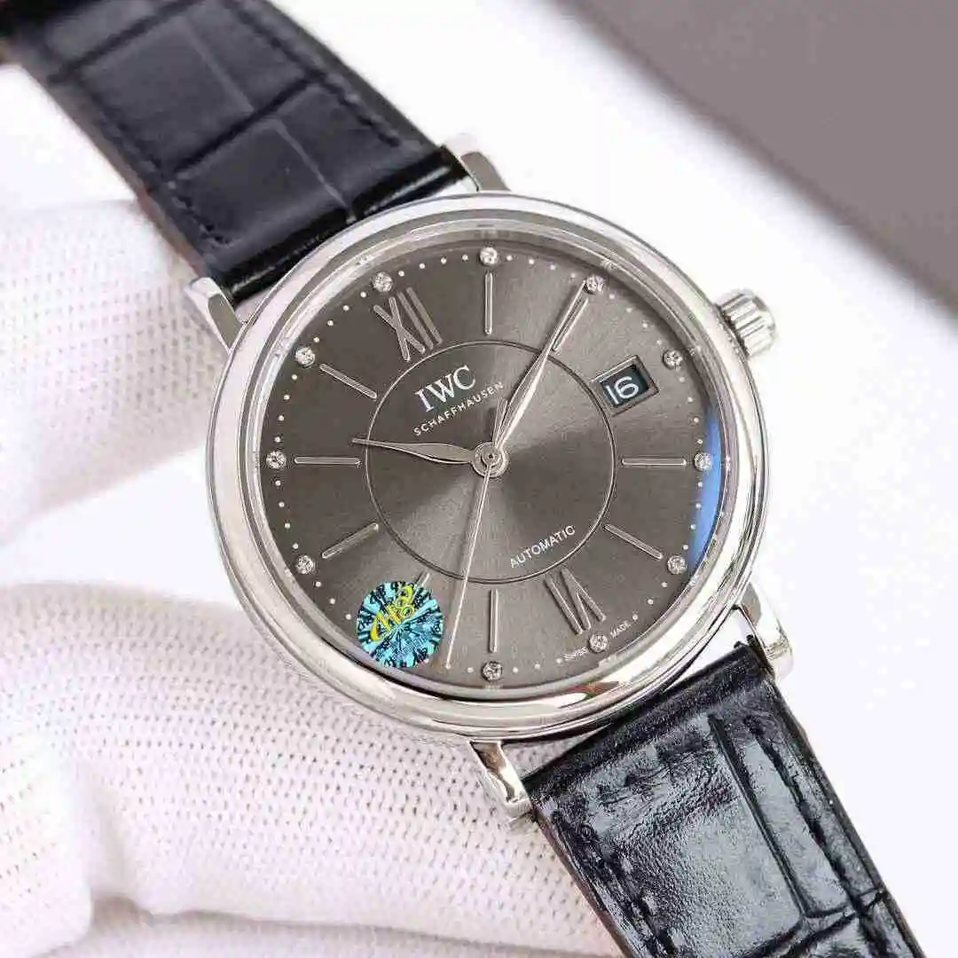 General Watches IWC Wanguo Watch Women's Watch Paired with Original Fully Automatic Mechanical Movement Top Grade 316 Precision Steel Case with Mineral Super Strong Mirror Diameter 37mm kk09800 1 view 8