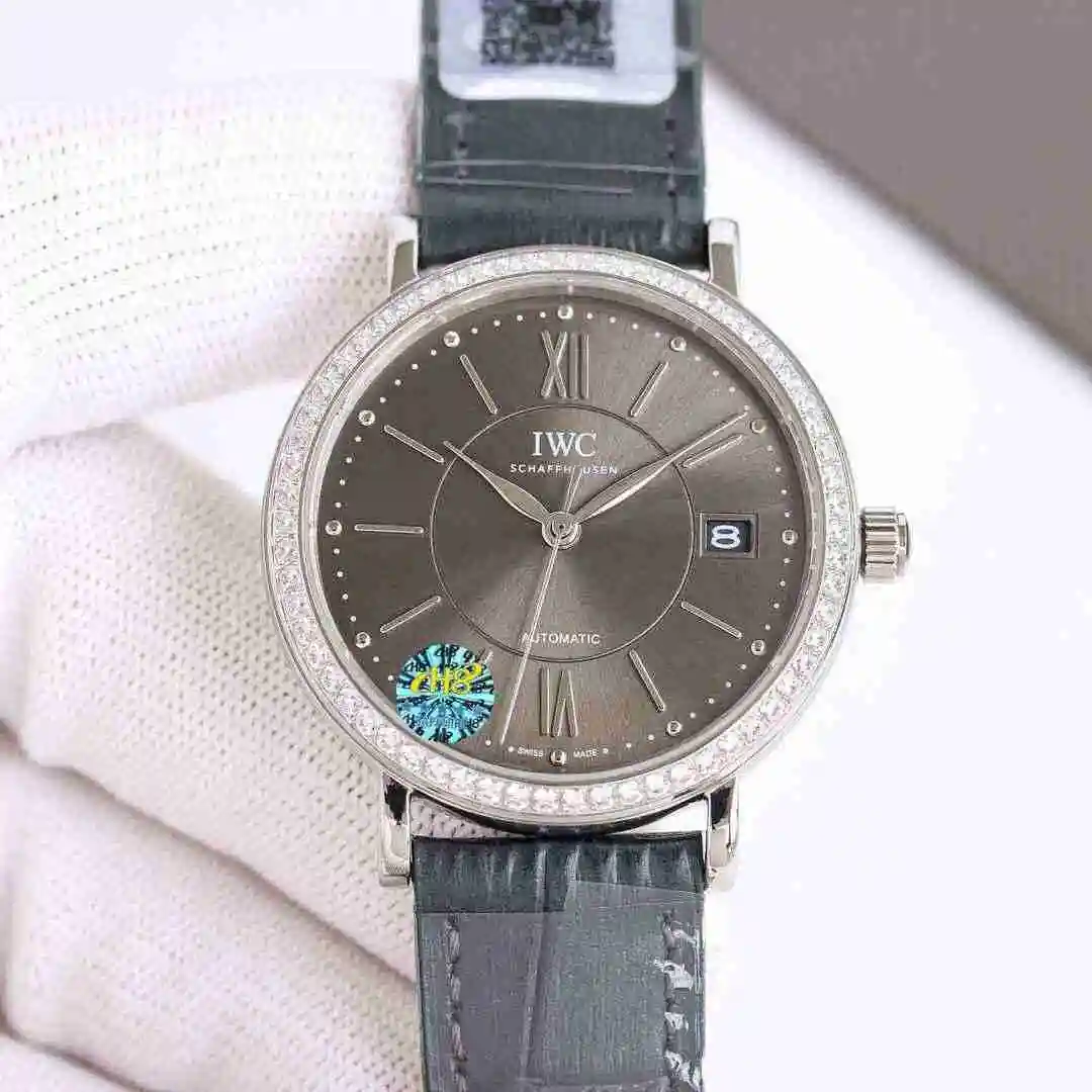 General Watches IWC Wanguo Watch Women's Watch Paired with Original Fully Automatic Mechanical Movement Top Grade 316 Precision Steel Case with Mineral Super Strong Mirror Diameter 37mm kk09800 1 view 9