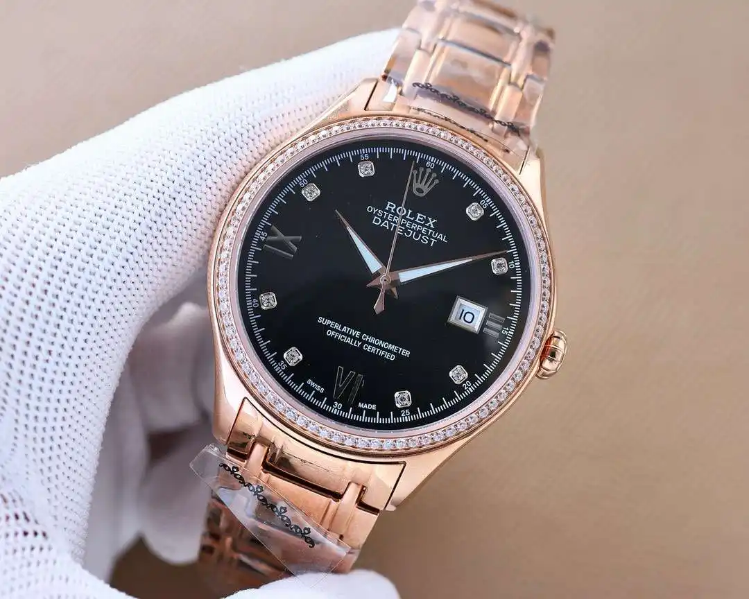 General Watches Watch Men's watch with original fully automatic mechanical movement, top 316 stainless steel case and strap, mineral super mirror, diameter 40cm KK07850 1 view 7