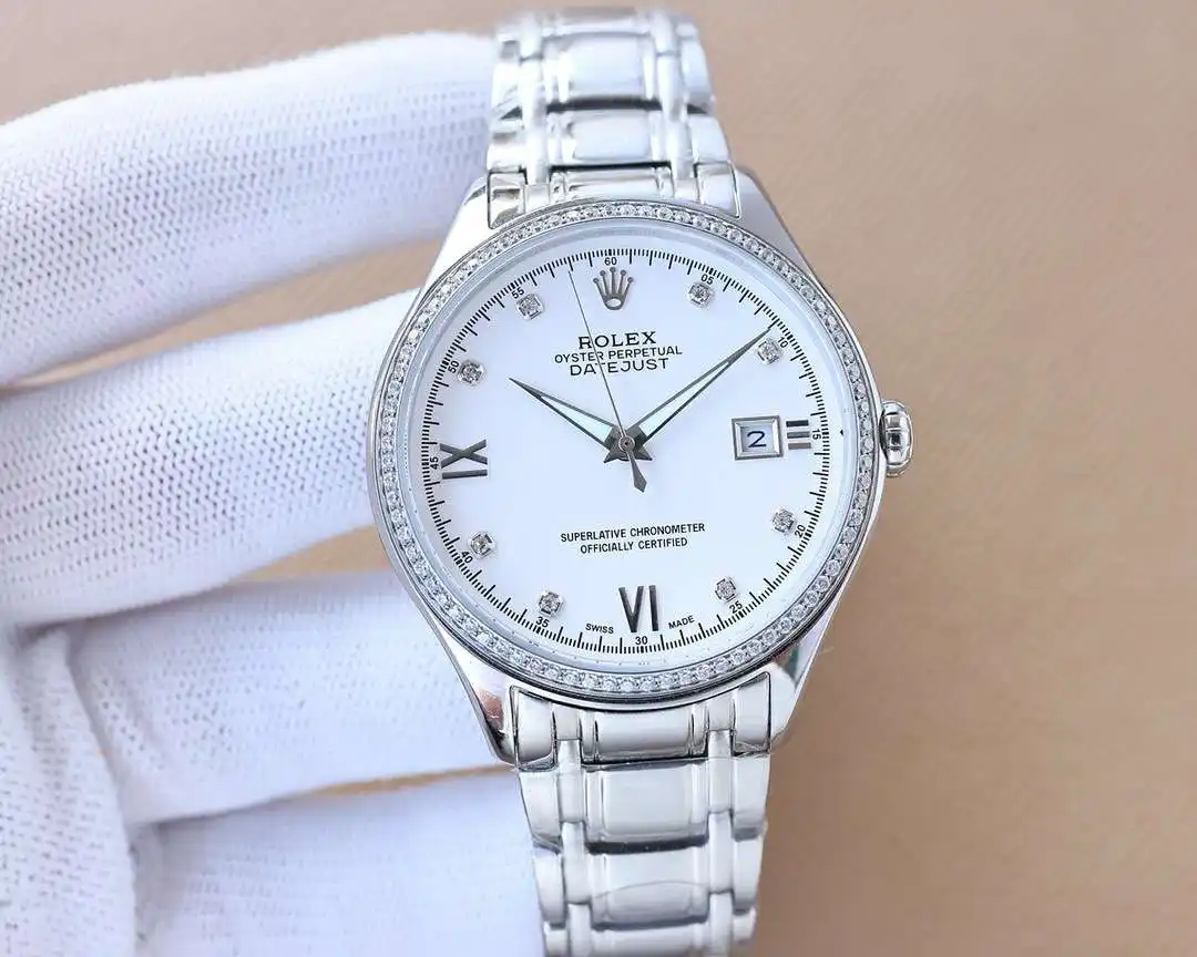 General Watches Watch Men's watch with original fully automatic mechanical movement, top 316 stainless steel case and strap, mineral super mirror, diameter 40cm KK07850 1 view 8