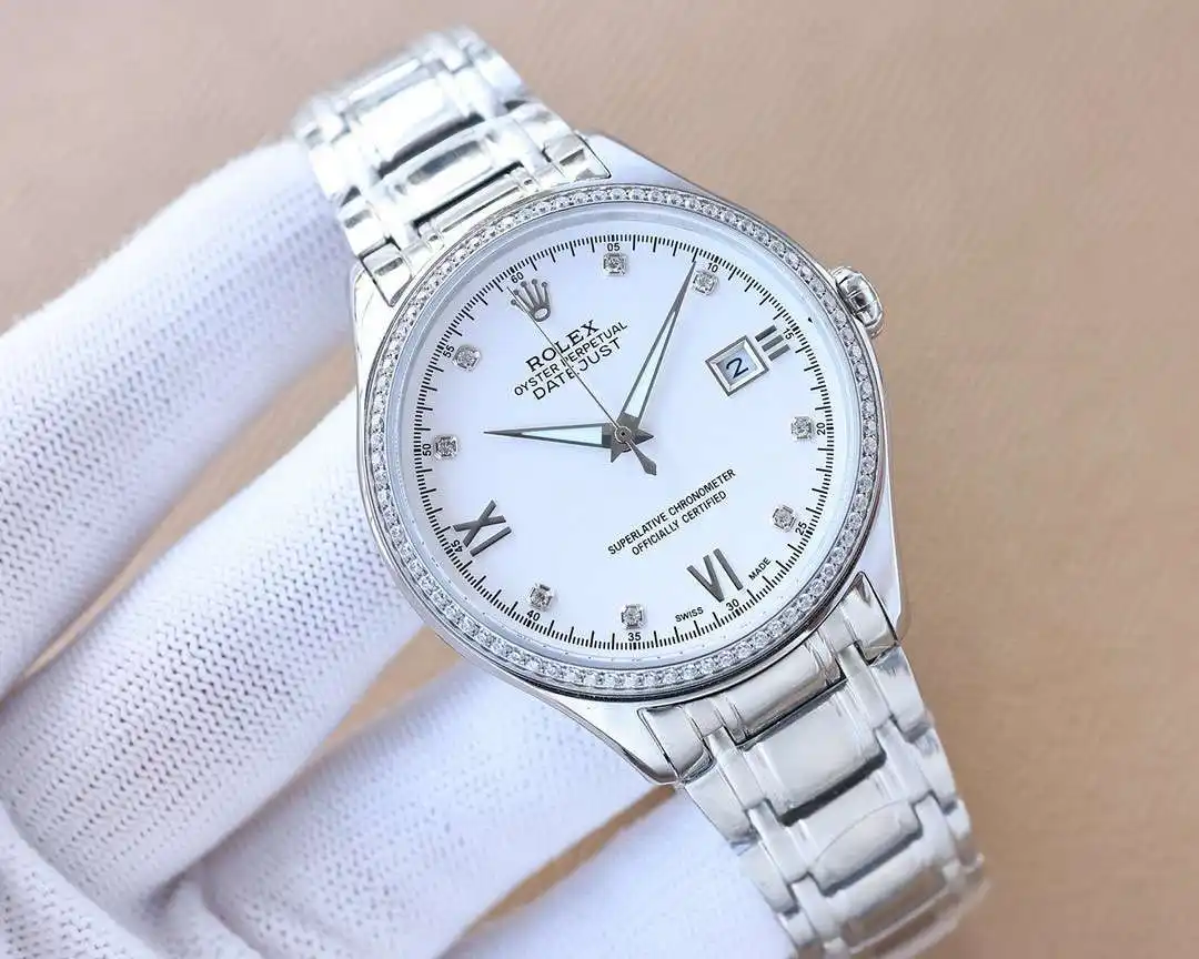 General Watches Watch Men's watch with original fully automatic mechanical movement, top 316 stainless steel case and strap, mineral super mirror, diameter 40cm KK07850 1 view 9