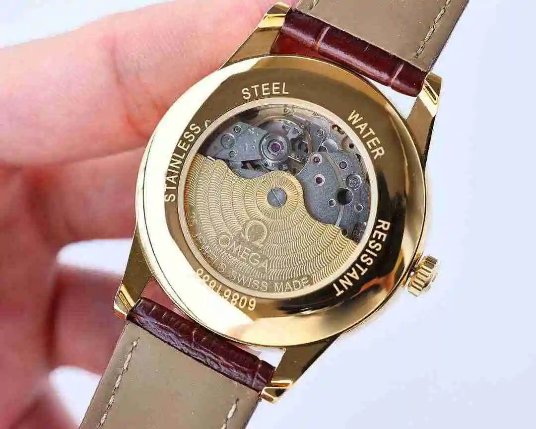 General Watches Omega Watch Men's Watch Paired with Original Fully Automatic Mechanical Movement Top Grade 316 Precision Steel Case with Mineral Super Strong Mirror Diameter 40mm kk07500 1 view 3