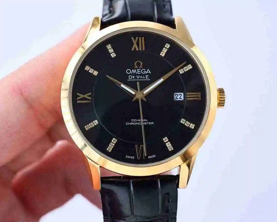 General Watches Omega Watch Men's Watch Paired with Original Fully Automatic Mechanical Movement Top Grade 316 Precision Steel Case with Mineral Super Strong Mirror Diameter 40mm kk07500 1 view 6