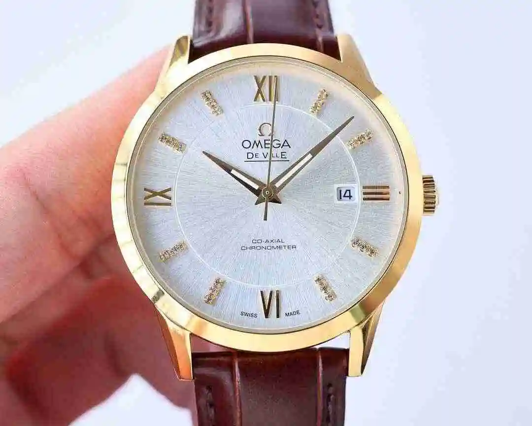 General Watches Omega Watch Men's Watch Paired with Original Fully Automatic Mechanical Movement Top Grade 316 Precision Steel Case with Mineral Super Strong Mirror Diameter 40mm kk07500 1 view 9