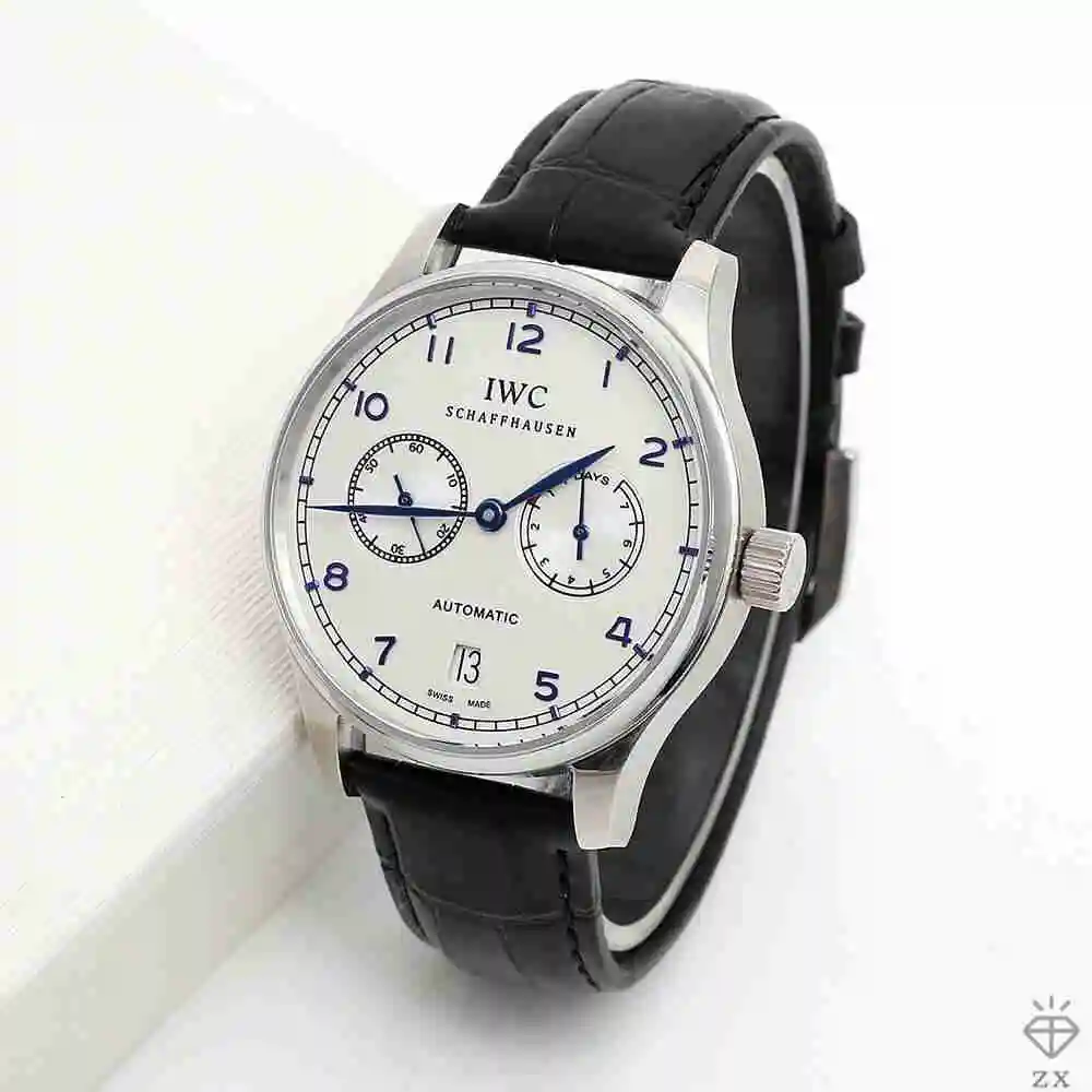 General Watches IWC Wanguo Watch Men's Watch Paired with Original Fully Automatic Mechanical Movement Top Grade 316 Precision Steel Case with Mineral Super Strong Mirror Diameter 42mm KK03550 view 8