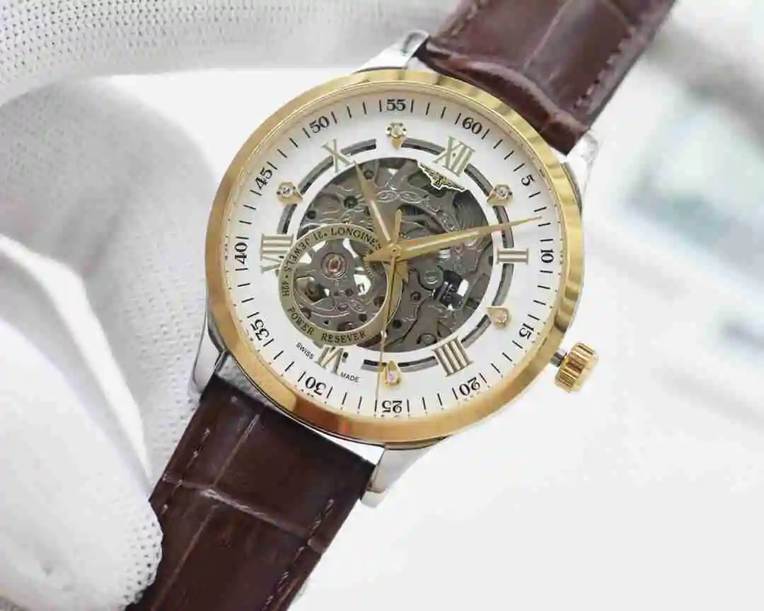 General Watches Longines Watch Men's Watch Paired with Original Fully Automatic Mechanical Movement Top Grade 316 Precision Steel Case with Mineral Super Strong Mirror Diameter 41mm KK04250 1 view 5