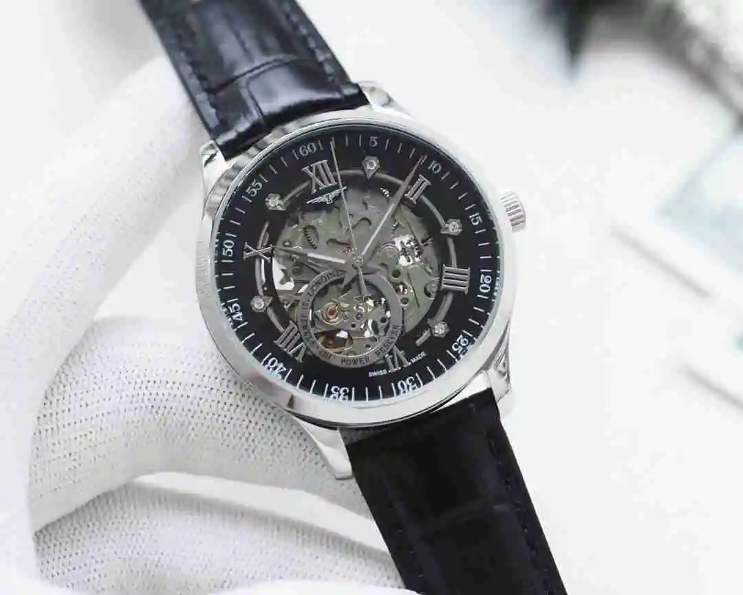 General Watches Longines Watch Men's Watch Paired with Original Fully Automatic Mechanical Movement Top Grade 316 Precision Steel Case with Mineral Super Strong Mirror Diameter 41mm KK04250 1 view 8
