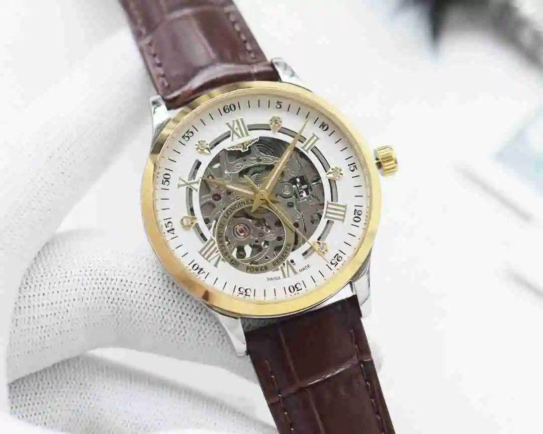 General Watches Longines Watch Men's Watch Paired with Original Fully Automatic Mechanical Movement Top Grade 316 Precision Steel Case with Mineral Super Strong Mirror Diameter 41mm KK04250 1 view 9