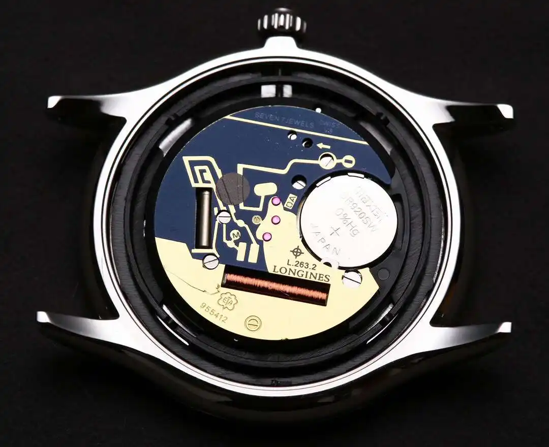 General Watches Longines Lang@Qin watch men's watch with original fully automatic mechanical movement top 316 stainless steel case strap mineral super mirror diameter 39mm KK04850 2 view 3