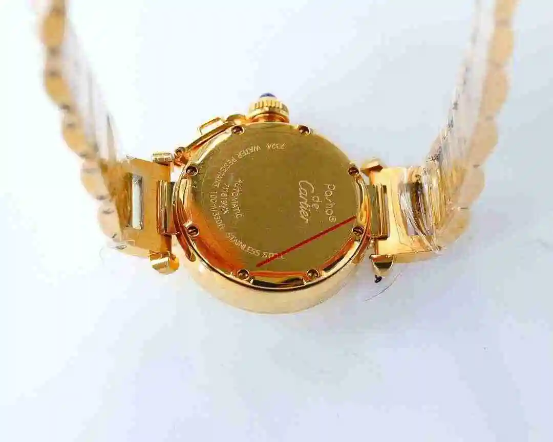 General Watches Cartier Watch Women's Watch Paired with Original Fully Automatic Mechanical Movement Top Grade 316 Precision Steel Case with Mineral Super Strong Mirror Diameter 32mm kk09800 1 view 3