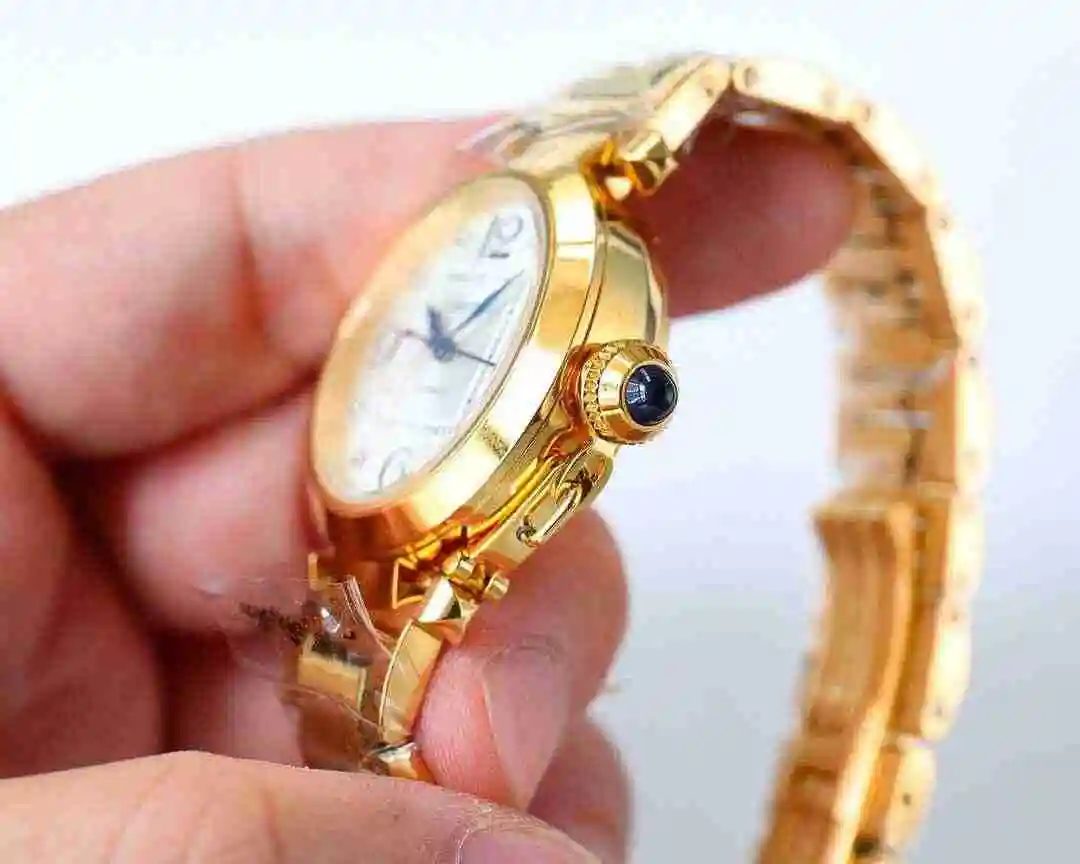 General Watches Cartier Watch Women's Watch Paired with Original Fully Automatic Mechanical Movement Top Grade 316 Precision Steel Case with Mineral Super Strong Mirror Diameter 32mm kk09800 1 view 5