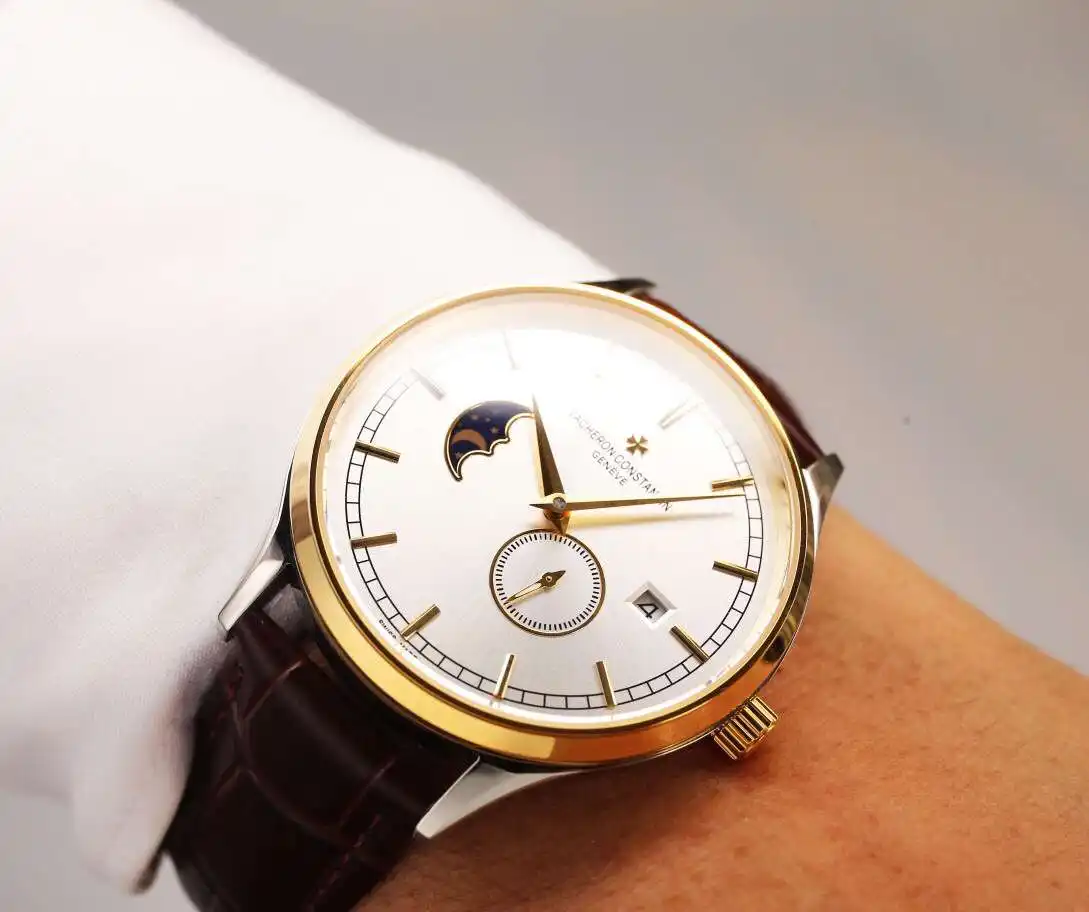 General Watches Vacheron Constantin @Denton watch men's watch with original fully automatic mechanical movement top 316 stainless steel case strap mineral super mirror diameter 40mm KK05850 1 view 6