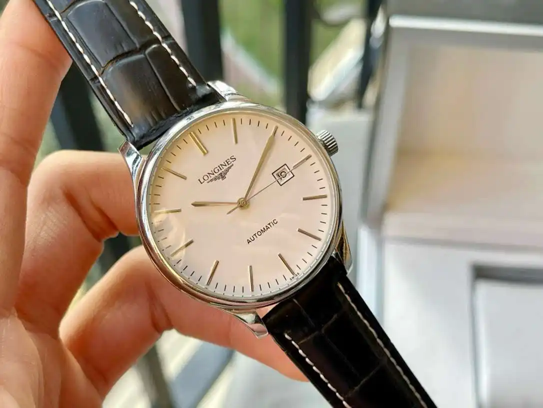 General Watches Watch, men's watch with original fully automatic mechanical movement, top-grade 316 stainless steel case and strap, mineral super mirror, diameter 40cm KK04050 view 5