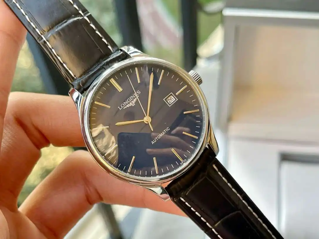 General Watches Watch, men's watch with original fully automatic mechanical movement, top-grade 316 stainless steel case and strap, mineral super mirror, diameter 40cm KK04050 view 6