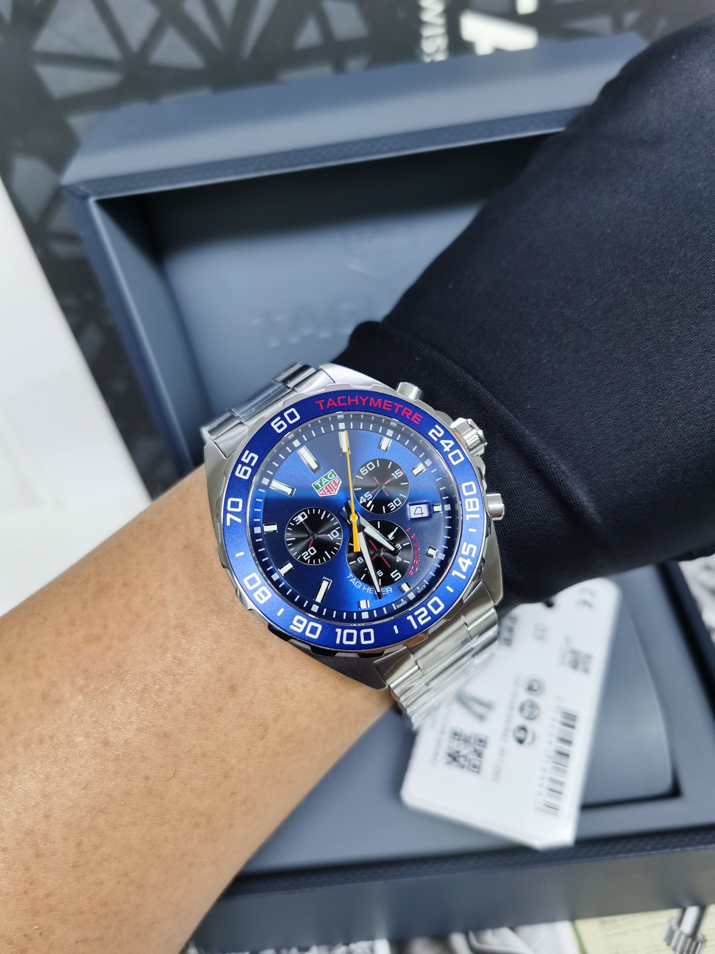 TAG Heuer Stainless Steel Quartz 43mm Watch view 2