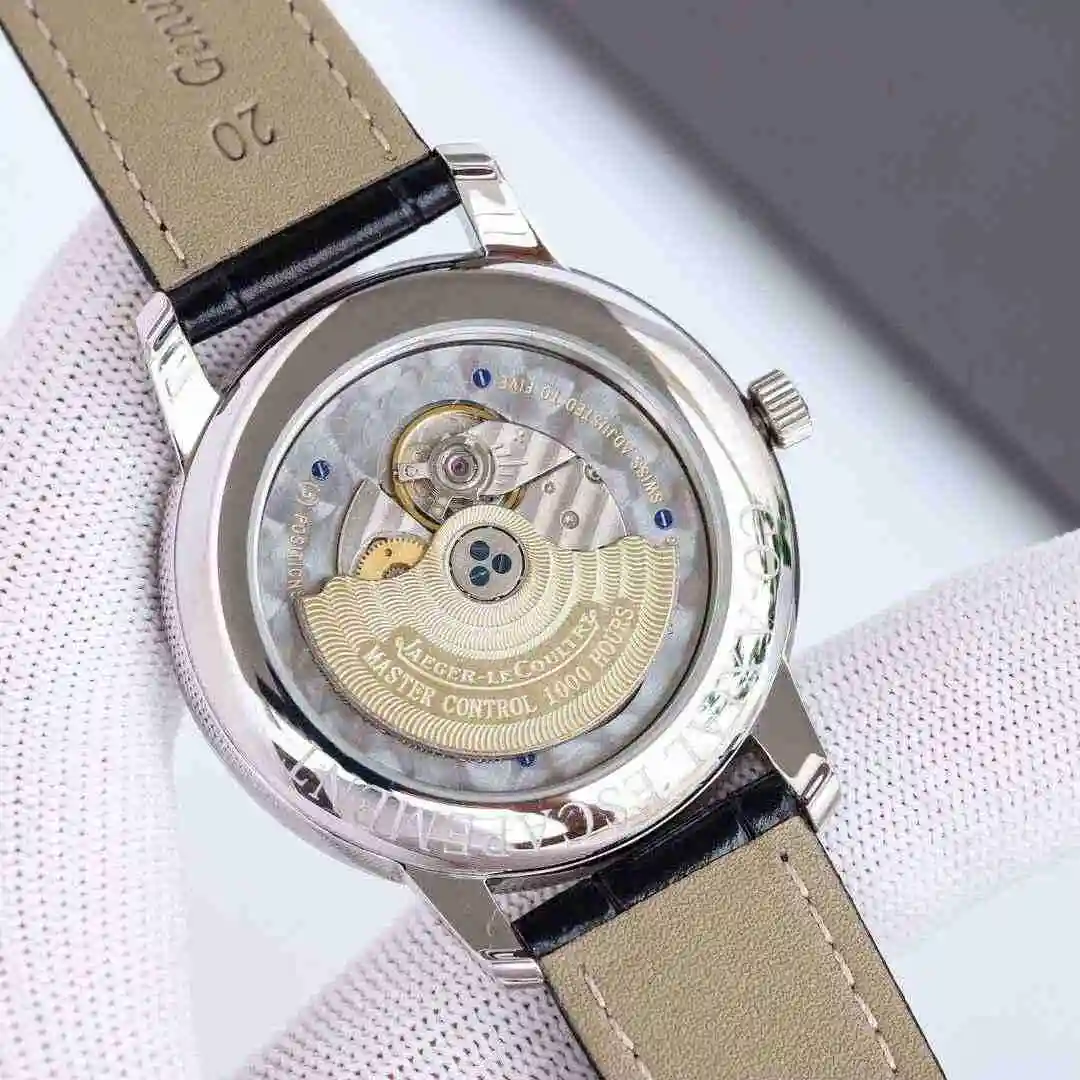 General Watches Jaeger-LeCoultre Jijia Watch Men's Watch Paired with Original Fully Automatic Mechanical Movement Top Grade 316 Precision Steel Case with Mineral Super Strong Mirror Diameter 41mm KK010500 view 3