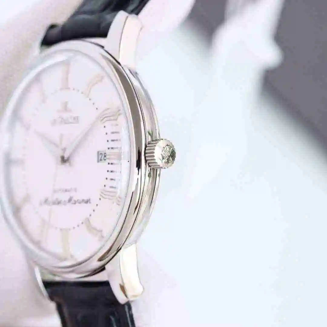 General Watches Jaeger-LeCoultre Jijia Watch Men's Watch Paired with Original Fully Automatic Mechanical Movement Top Grade 316 Precision Steel Case with Mineral Super Strong Mirror Diameter 41mm KK010500 view 4