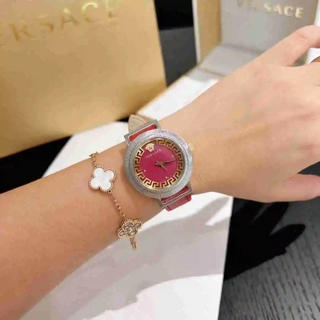 General Watches VER Versace Watch Women's Watch Paired with Original Fully Automatic Mechanical Movement Top Grade 316 Precision Steel Case with Mineral Super Strong Mirror Diameter 36cm KK02850 view 2