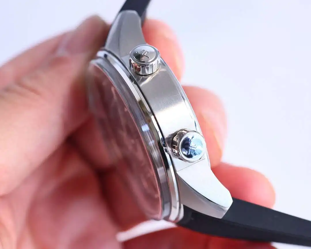 General Watches Jaeger-LeCoultre watch men's watch with original fully automatic mechanical movement top 316 stainless steel case strap mineral super mirror diameter 42mm KK011500 view 4
