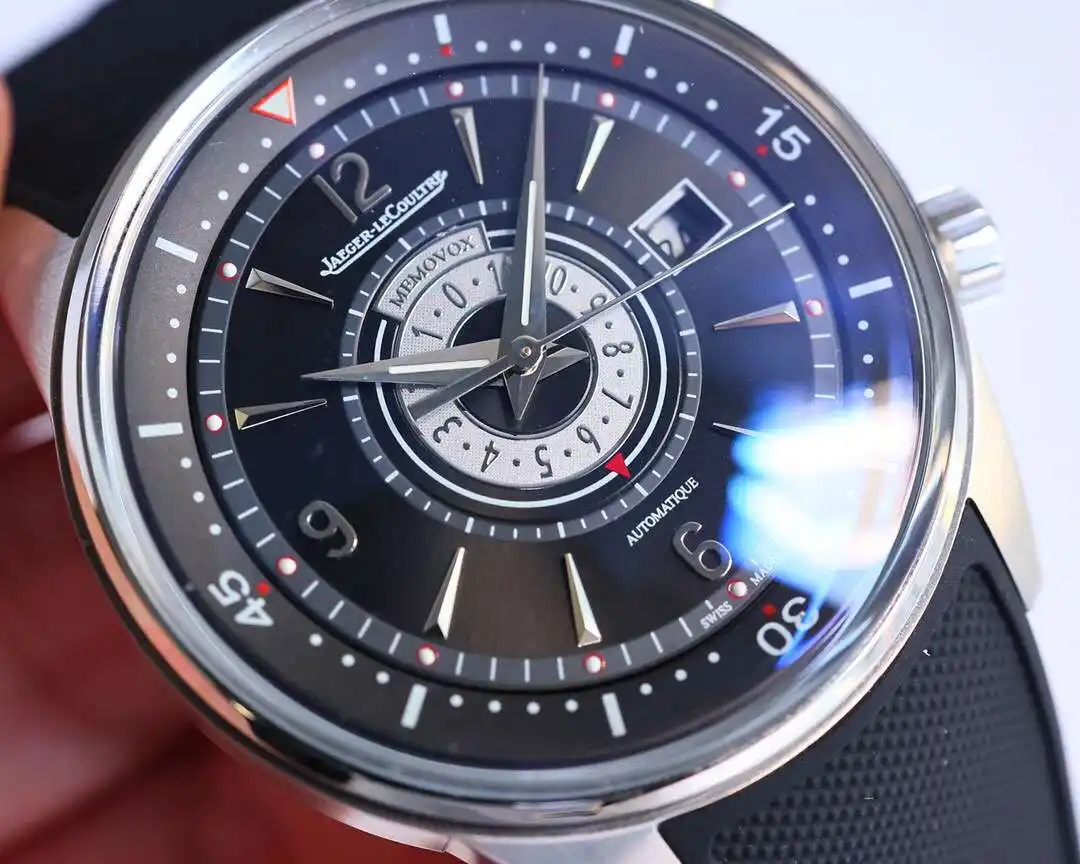 General Watches Jaeger-LeCoultre watch men's watch with original fully automatic mechanical movement top 316 stainless steel case strap mineral super mirror diameter 42mm KK011500 view 6